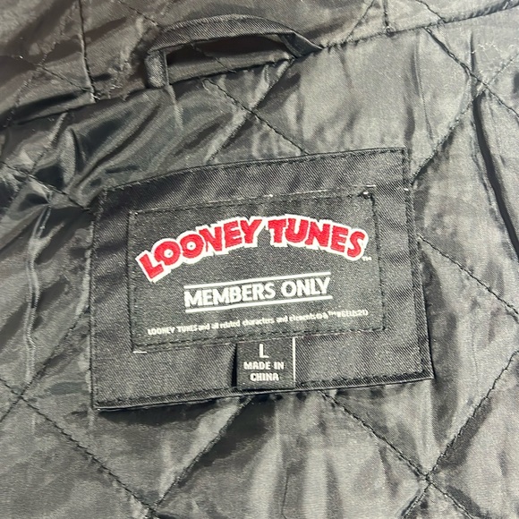 LEBRON JAMES MEMBER ONLY  LOONEY TUNES SPACES JAM GOON SQUAD JACKET SIZE L - Picture 11 of 11